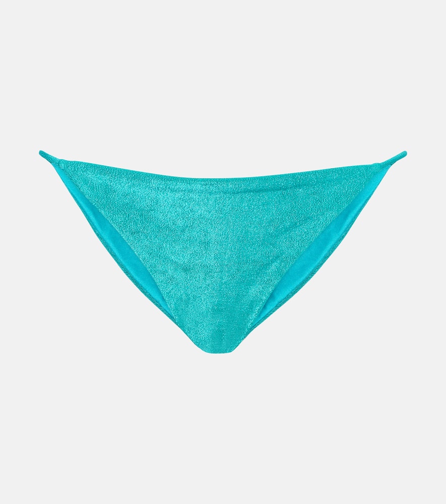 Jade Swim Bare Minimum Bikini Bottoms In Blue