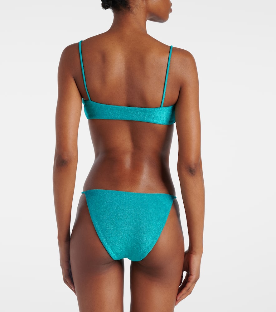 Jade Swim Bare Minimum Bikini Bottoms In Blue