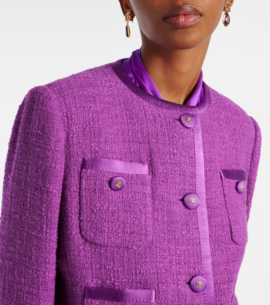  Dolce&gabbana Dolce&gabbana Jacke Aus Tweed 