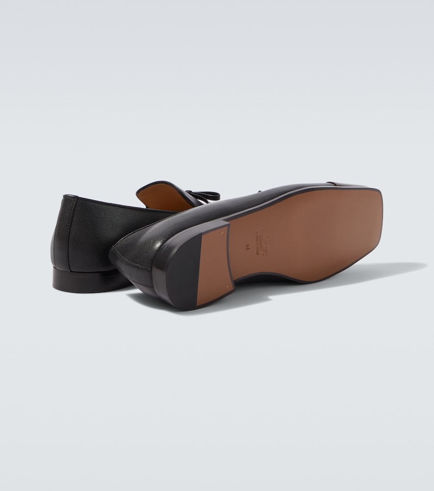  Valentino Garavani Valentino Garavani Loafers Babouchos Vlogo Aus Leder 