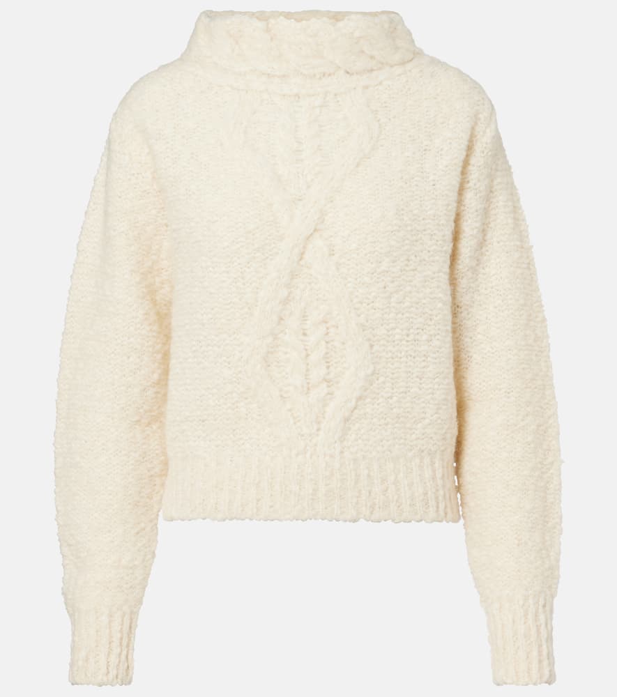 Romane cable-knit turtleneck sweater
