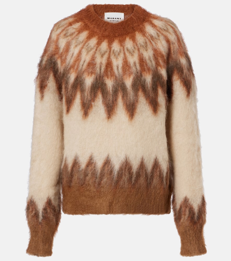 Natania Fair Isle wool-blend sweater
