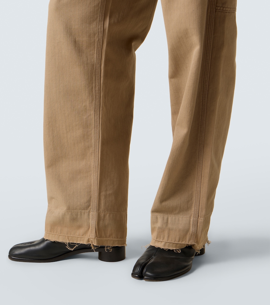  Maison Margiela Maison Margiela Mid-rise Wide-leg Jeans 