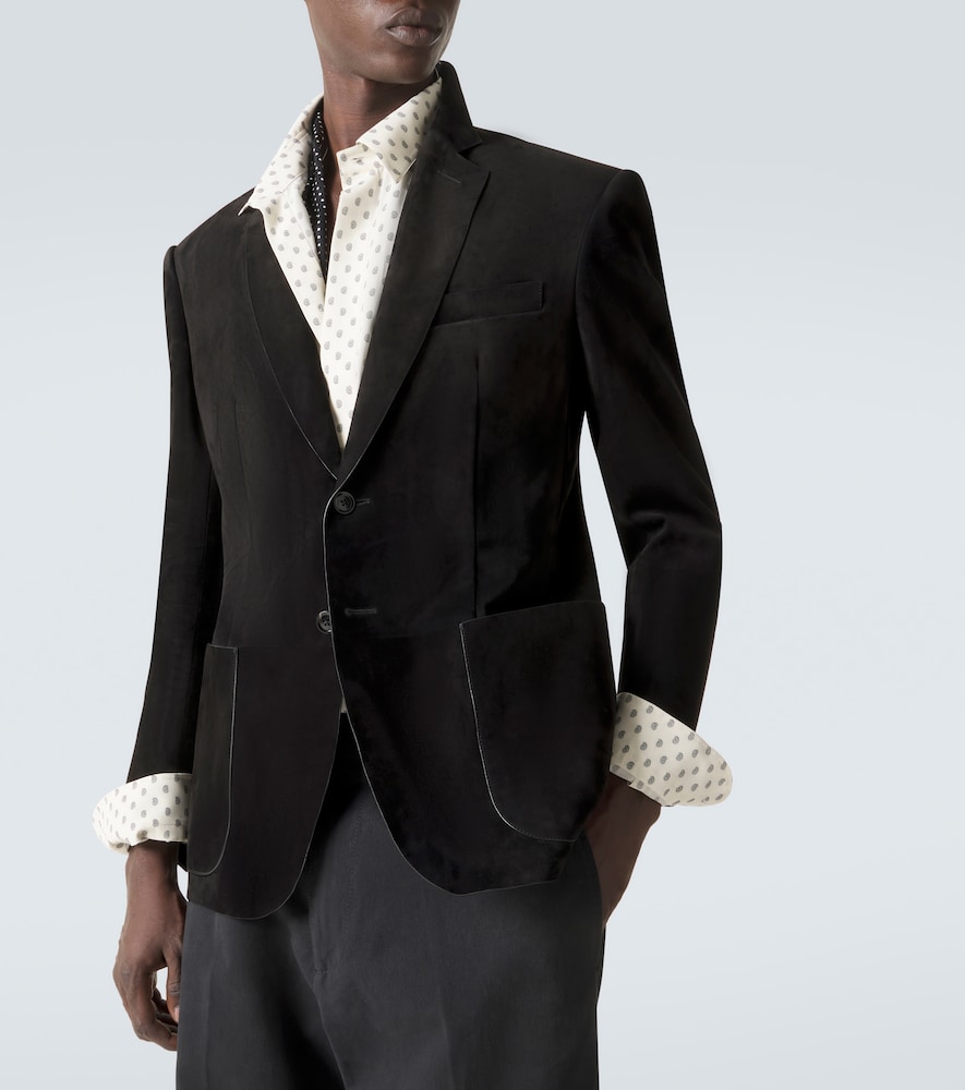 Suede Blazer