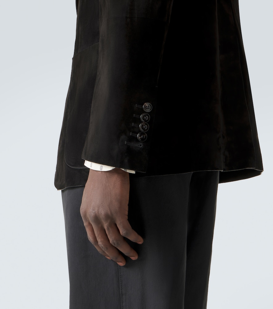Suede Blazer
