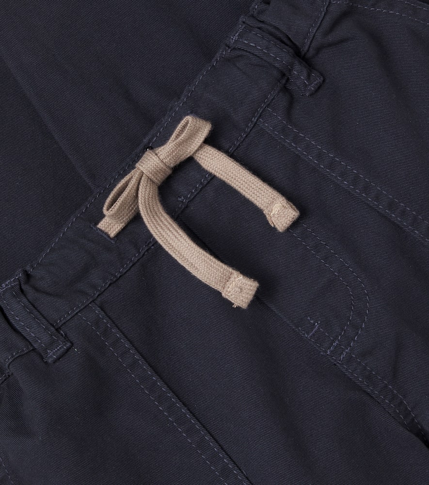 Wheat Hose James Aus Baumwoll-jersey In Blue