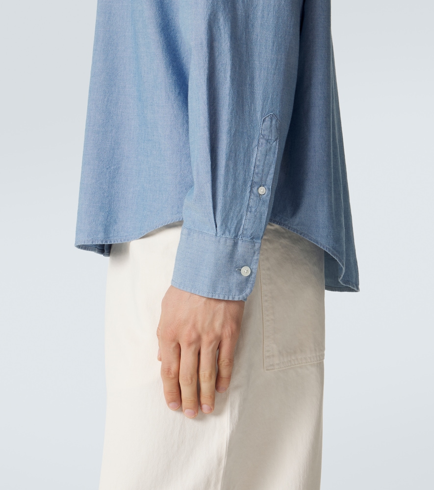  Ami Paris Ami Paris Hemd Ami de cœur Aus Baumwoll-chambray 