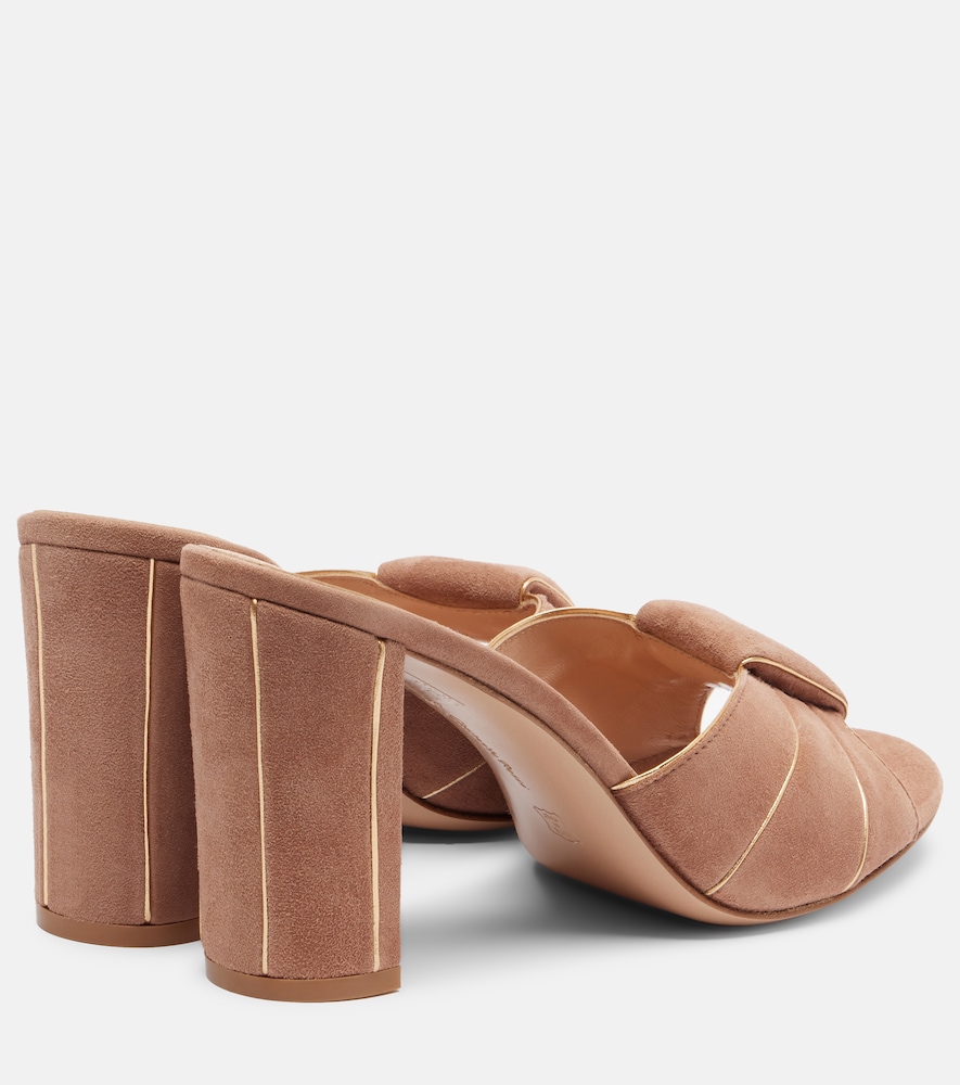  Gianvito Rossi Gianvito Rossi Suede Mules 