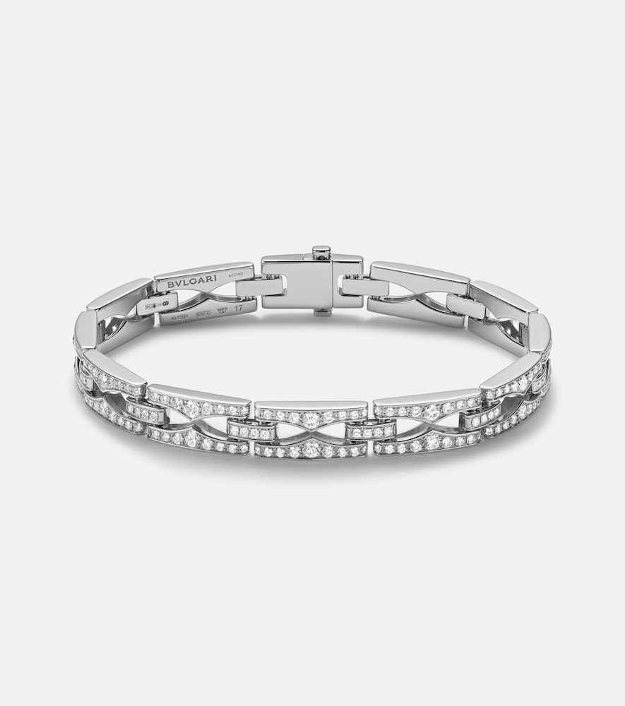 Bvlgari Bracelet Bzero1 en or blanc 18 ct et diamants 33000 €