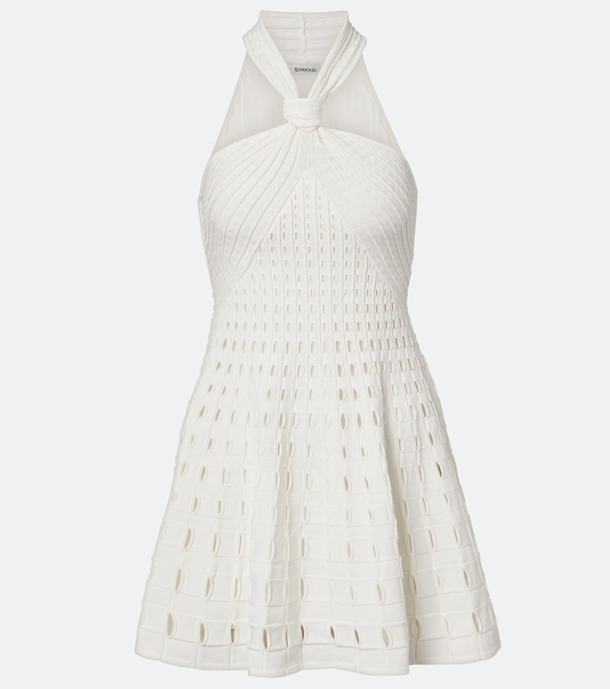 Simkhai Jenna halterneck minidress