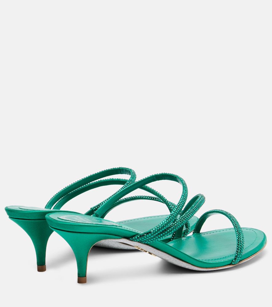  Rene Caovilla Rene Caovilla Crystal-embellished Sandals 