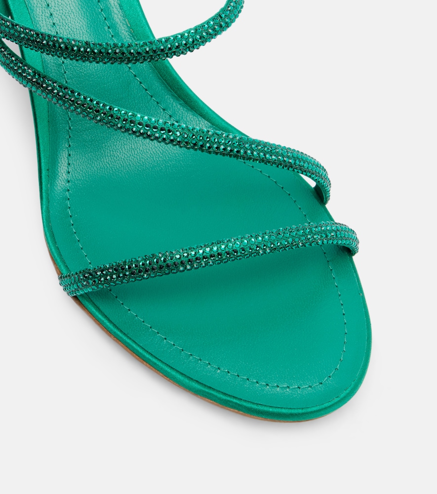  Rene Caovilla Rene Caovilla Crystal-embellished Sandals 