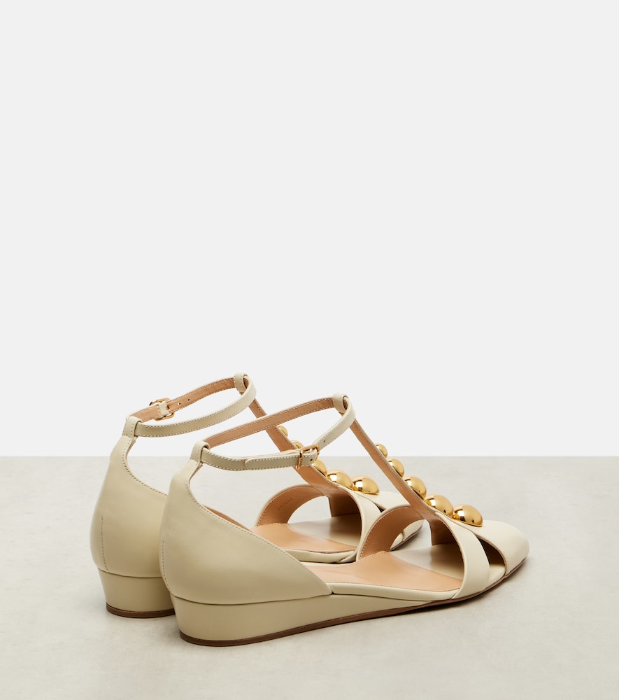  Chloe Chloe Embellished Leather Flats 