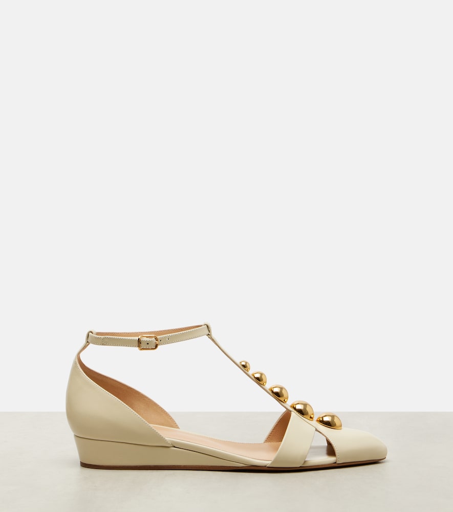  Chloe Chloe Embellished Leather Flats 