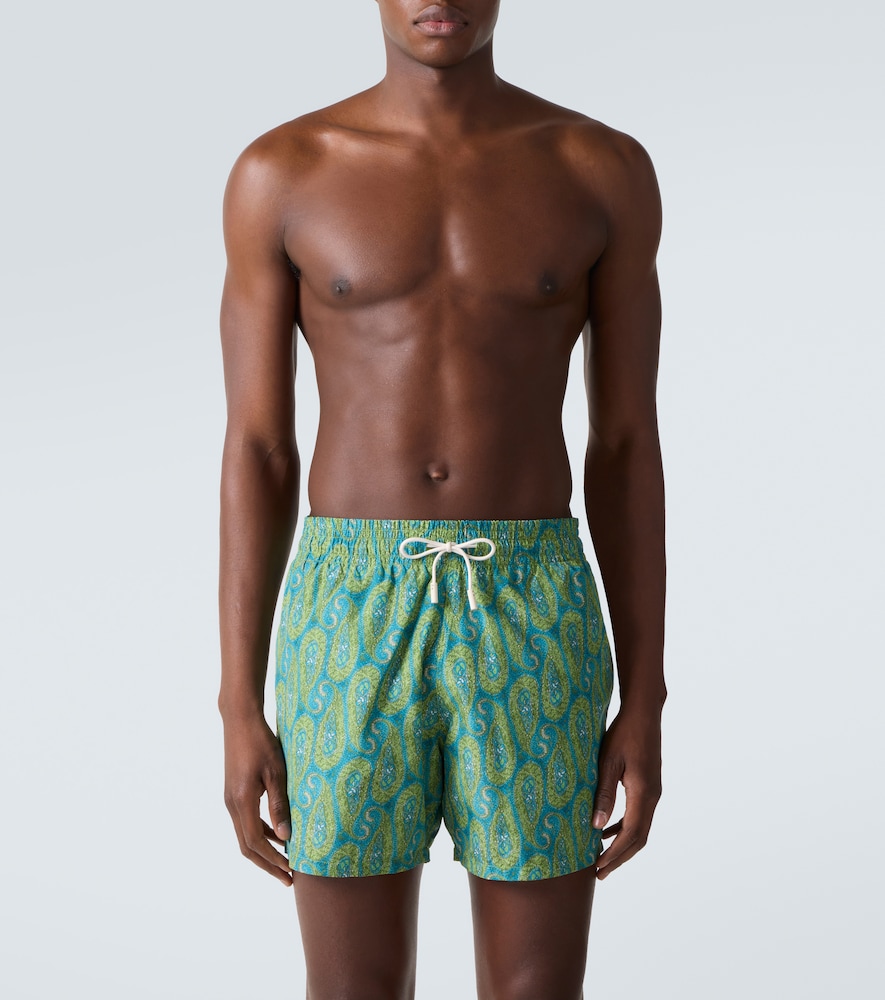  Etro Etro Paisley Swim Trunks 