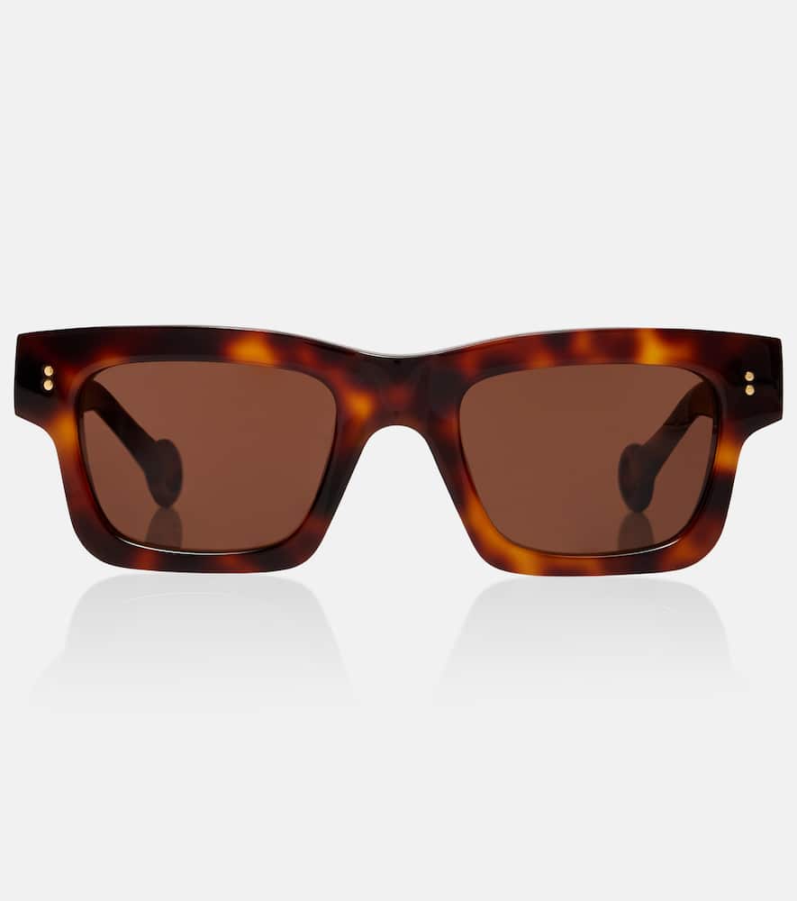 Jw Anderson Rectangular Sunglasses In Brown