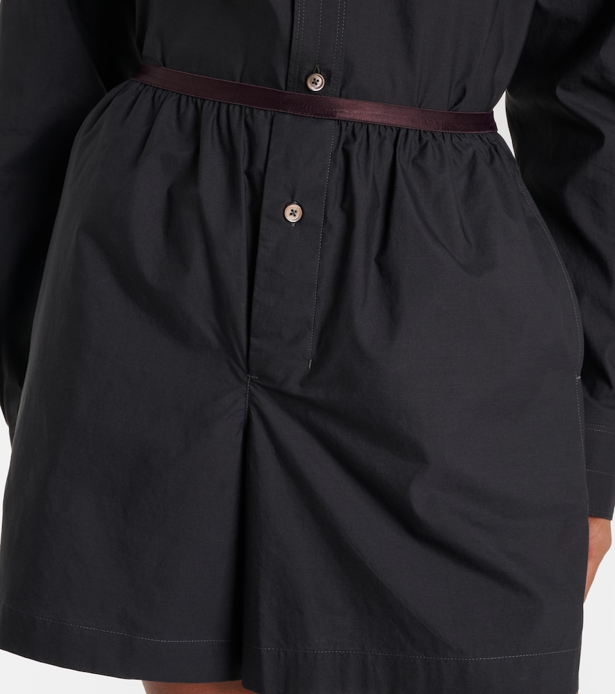  Lemaire Lemaire Shorts Aus Baumwolle Und Seide 