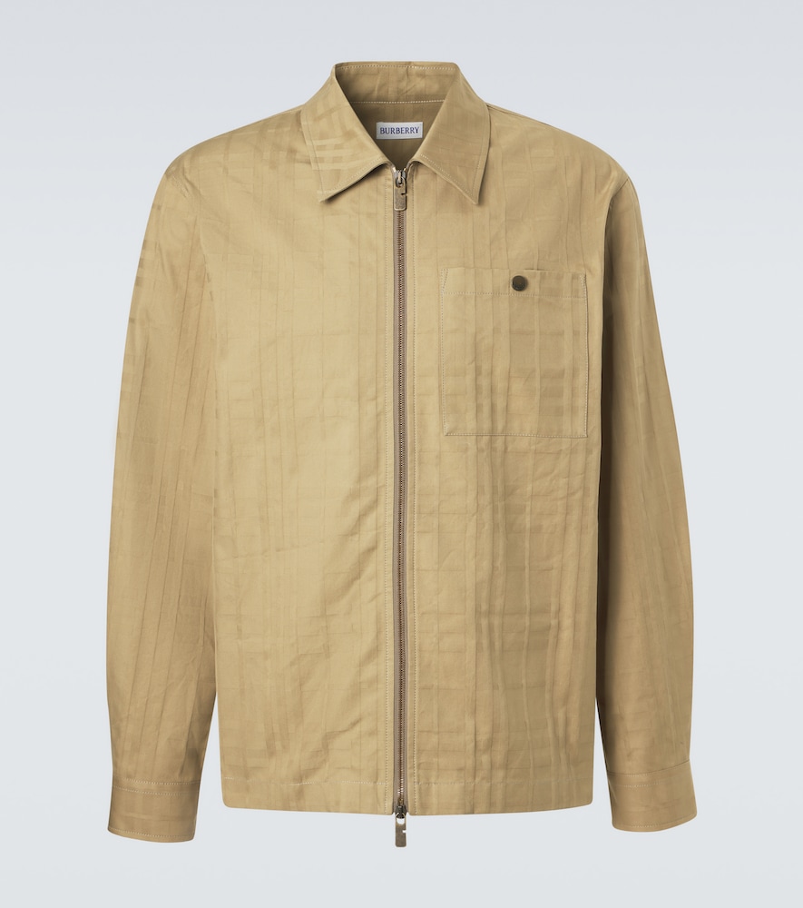 Burberry Check cotton jacket