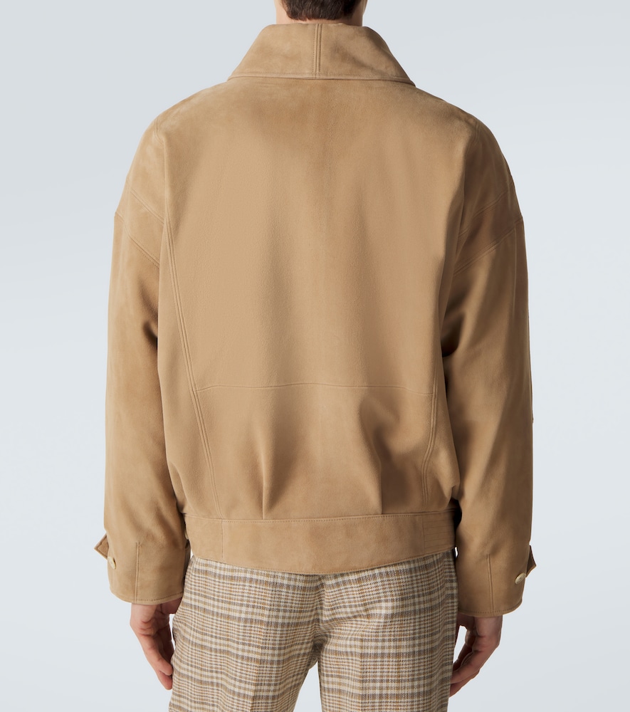  Auralee Auralee Blouson Aus Veloursleder 