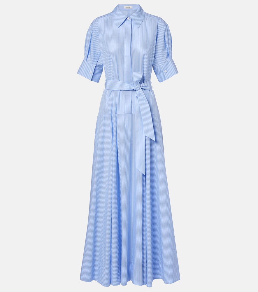 Simkhai Truman Striped Cotton Maxi Dress