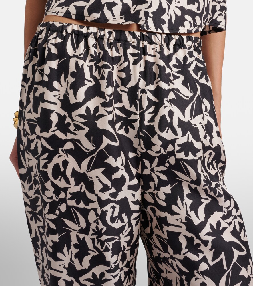  Asceno Asceno Weite Hose Loreto Aus Seiden-twill 
