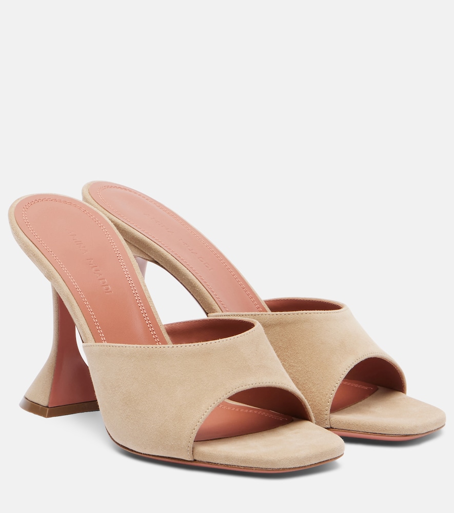 Pantoletten Lupita aus Veloursleder