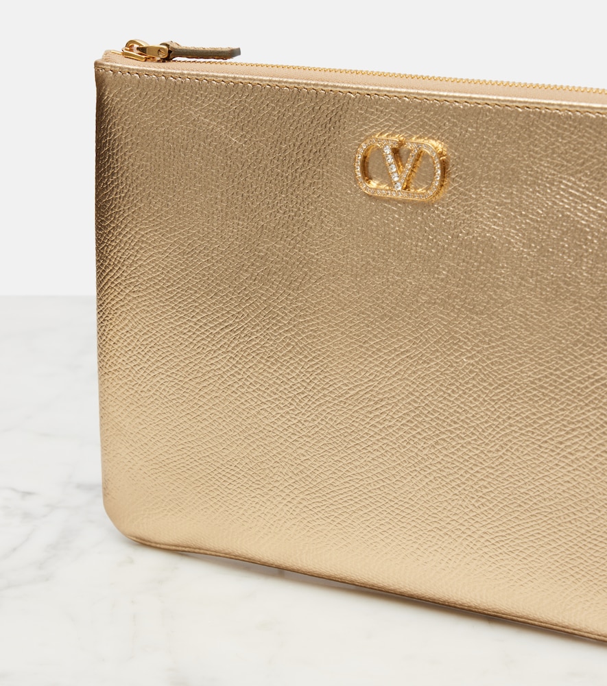  Valentino Garavani Valentino Garavani Pouch  Small Adornado Con Vlogo 