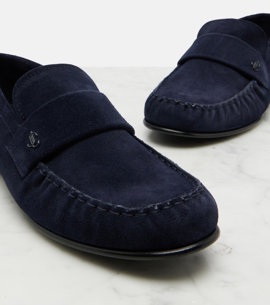 Jimmy Choo Jimmy Choo Ellis Suede Loafers 