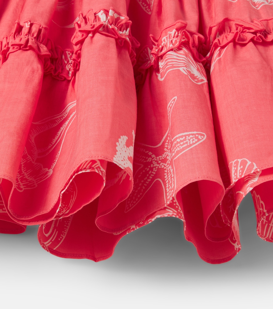  Poupette St Barth Kids Poupette St Barth Kids Kleid Amber Aus Baumwolle 