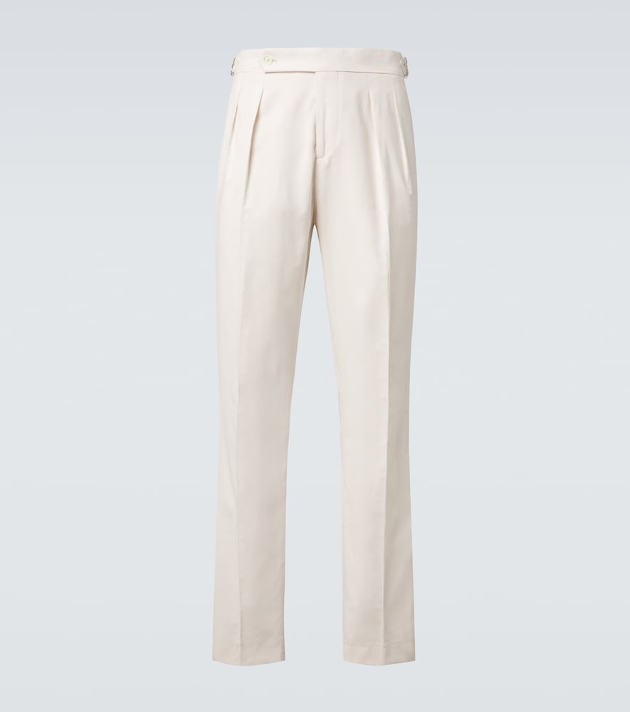 Pantaloni regular in cotone