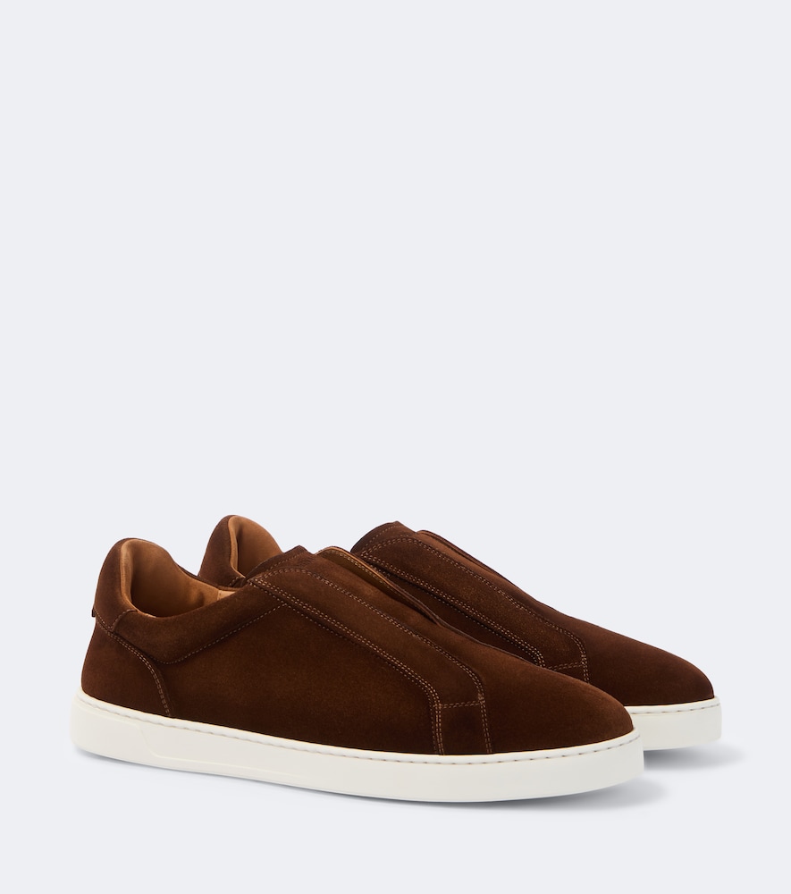 Magnanni Baskets Kona Slip en daim