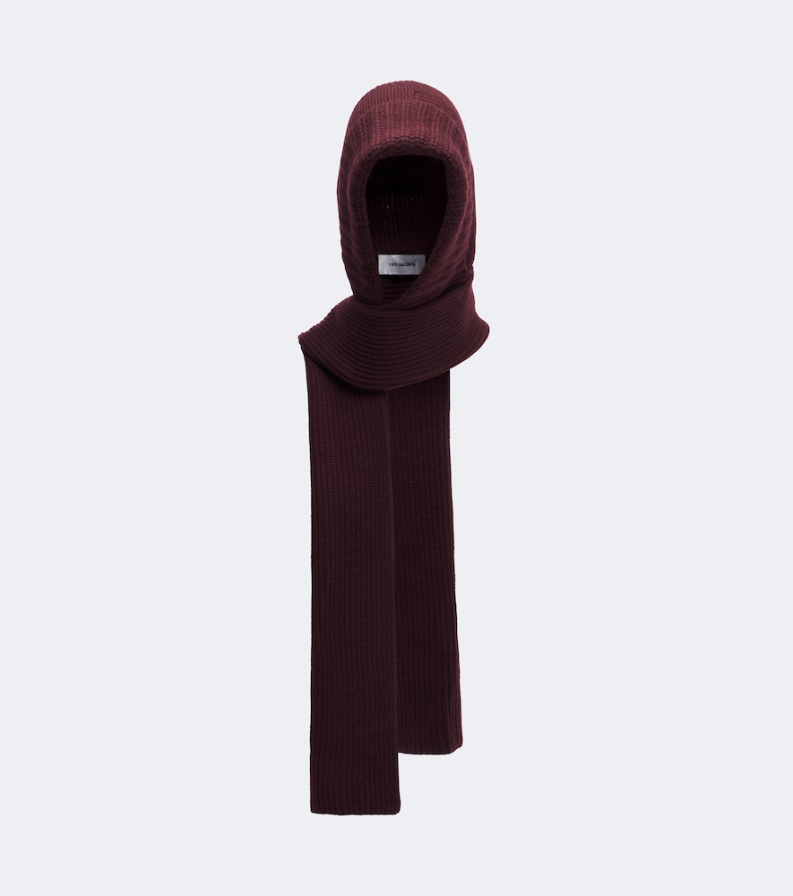 Yves Salomon charpe capuche en laine et cachemire 420$