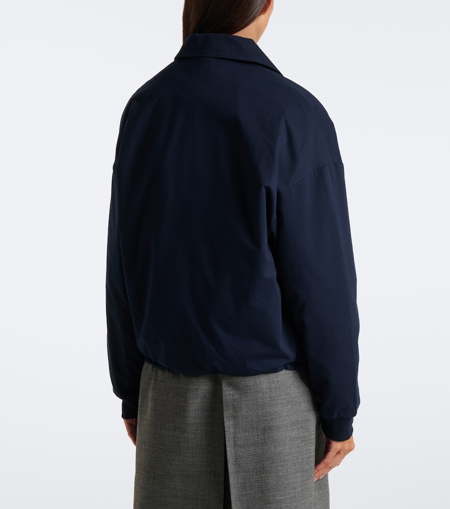 Reversible Re-Nylon And Jersey Blouson Jacket