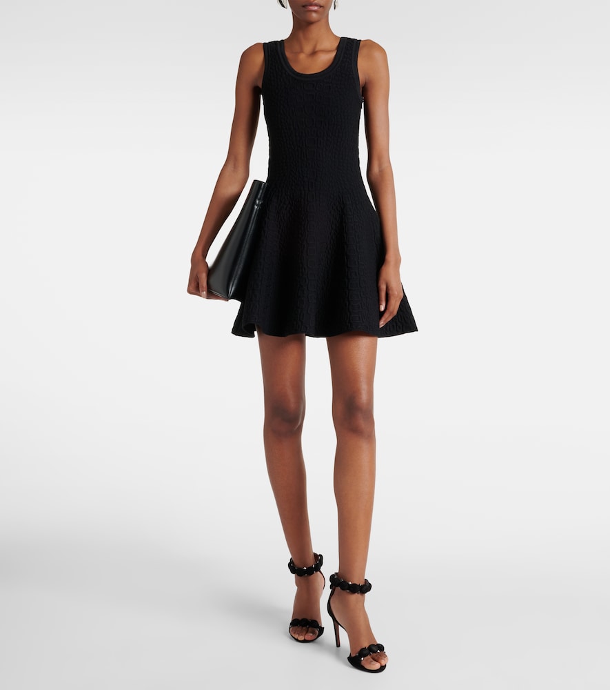 Alaïa La Bombe 90 suede sandals