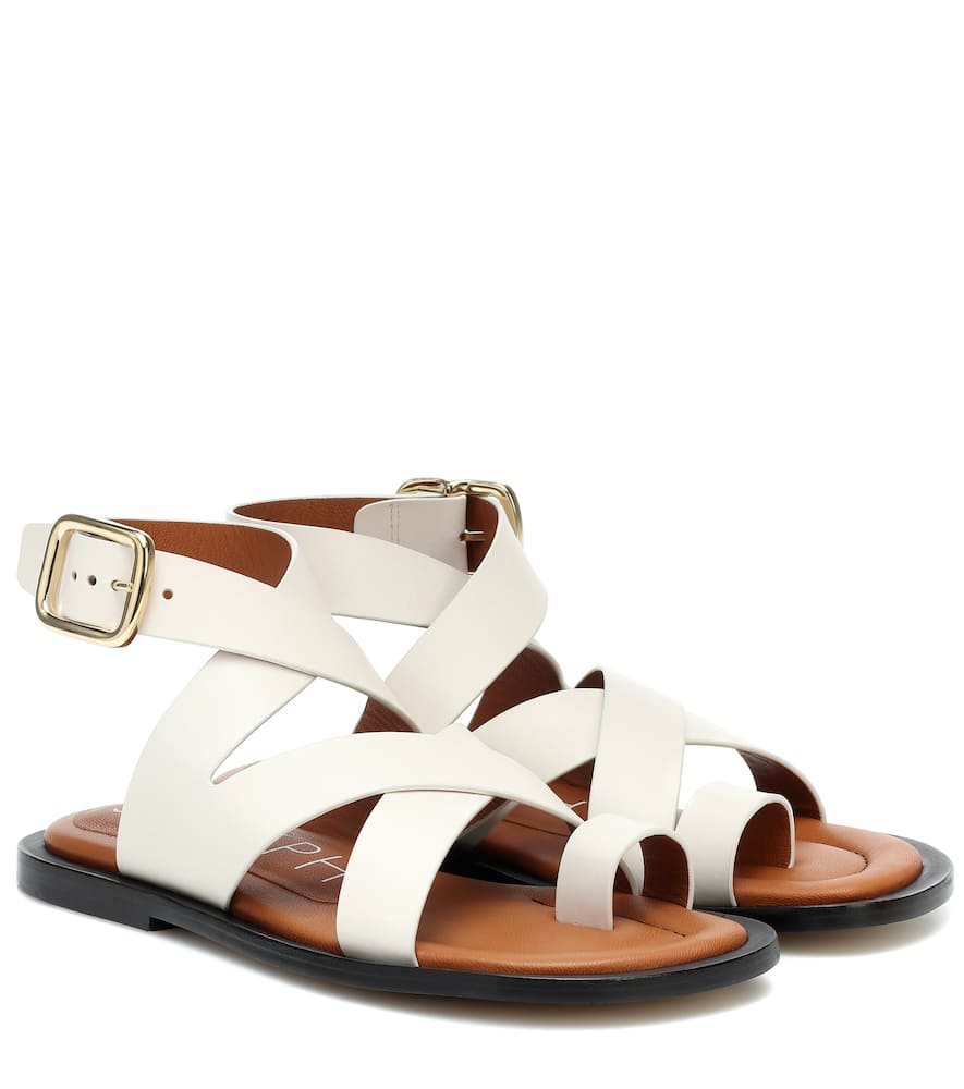 Click to view more detailed imagery on our partner's website Joseph Leather Sandals In White