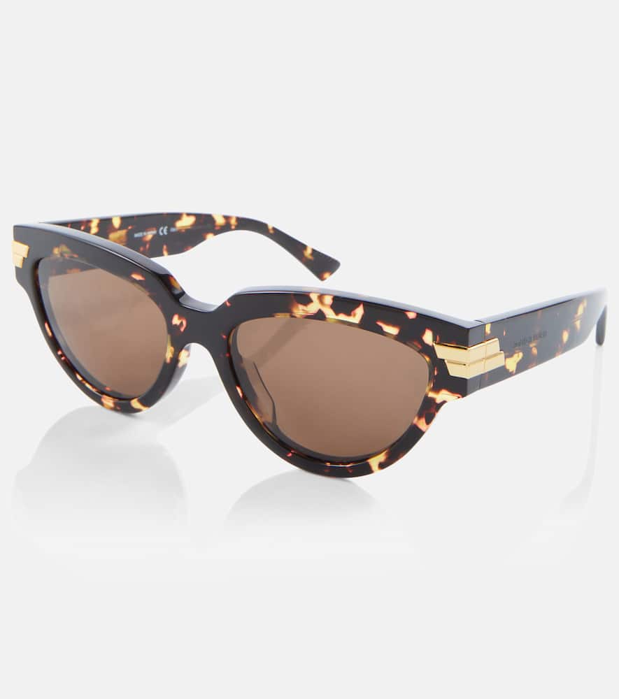 Bottega Veneta Cat-eye Sunglasses In Brown