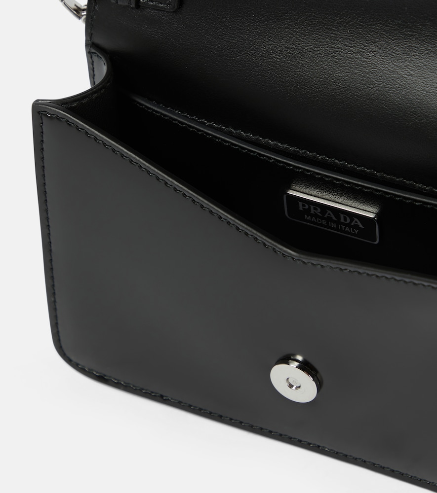  Prada Prada Mini Leather Crossbody Bag 