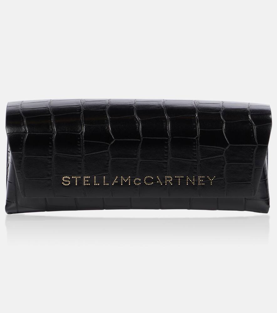 Stella Mccartney Rectangular Sunglasses In Brown