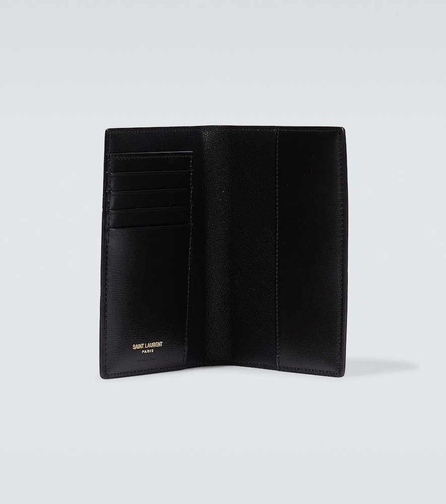  Saint Laurent Saint Laurent Reisepass-etui Tiny Cassandre Aus Leder 