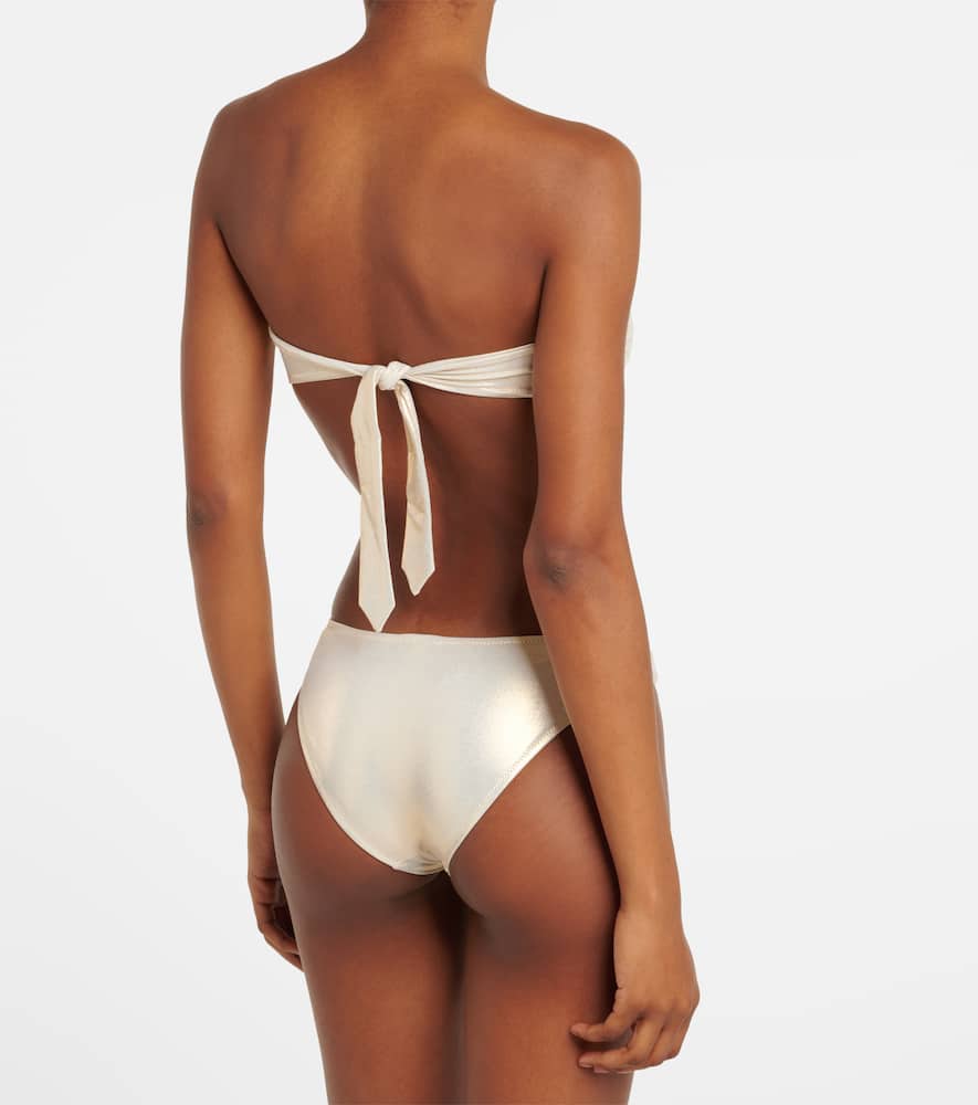 MELISSA ODABASH STOCKHOLM BANDEAU BIKINI TOP