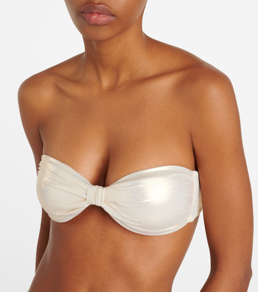 MELISSA ODABASH STOCKHOLM BANDEAU BIKINI TOP