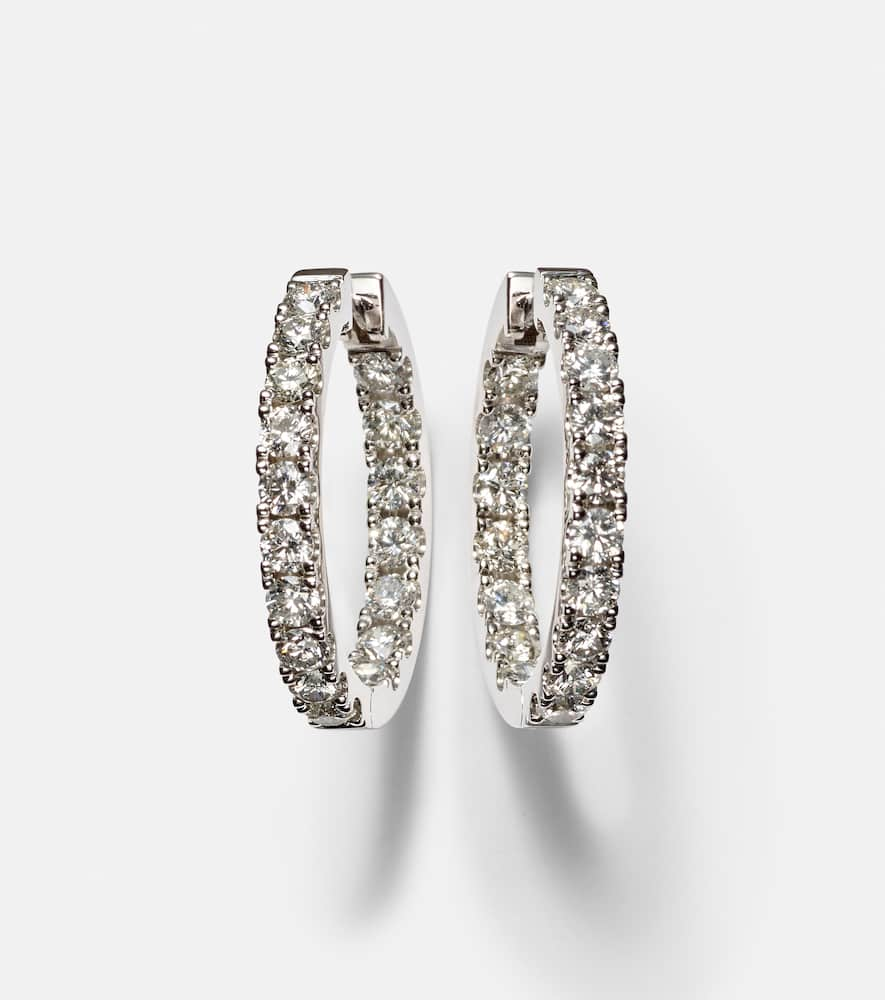 Roxanne First 14kt White Gold Earrings With Diamonds