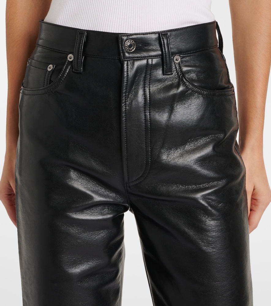 90'S Pinch Waist High-Rise Straight Pants