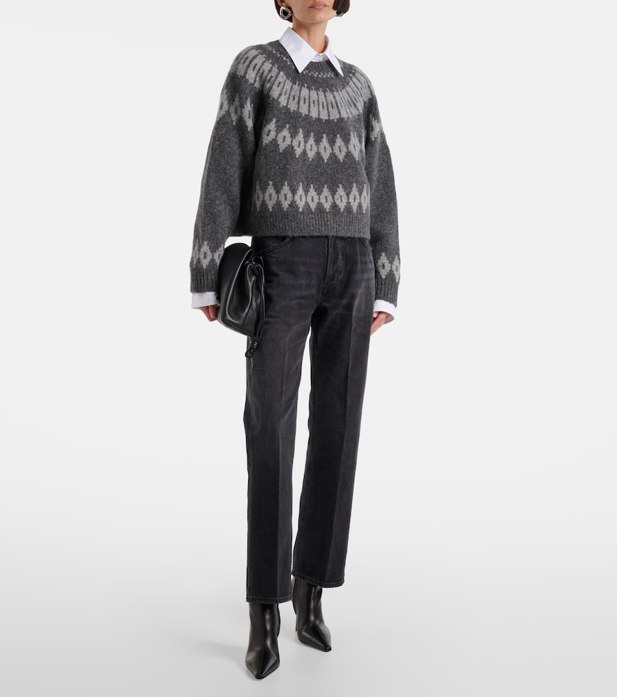  Nili Lotan Nili Lotan Arleth Fair Isle Alpaca-blend Sweater 