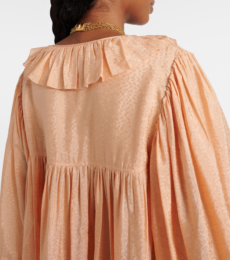  Chloe Chloe Ruffled Jacquard Minidress 