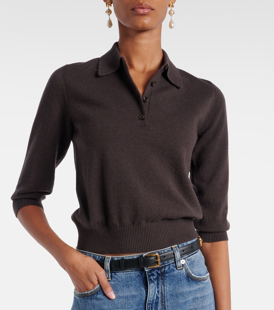  Dolce&gabbana Dolce&gabbana Polopullover Aus Kaschmir 