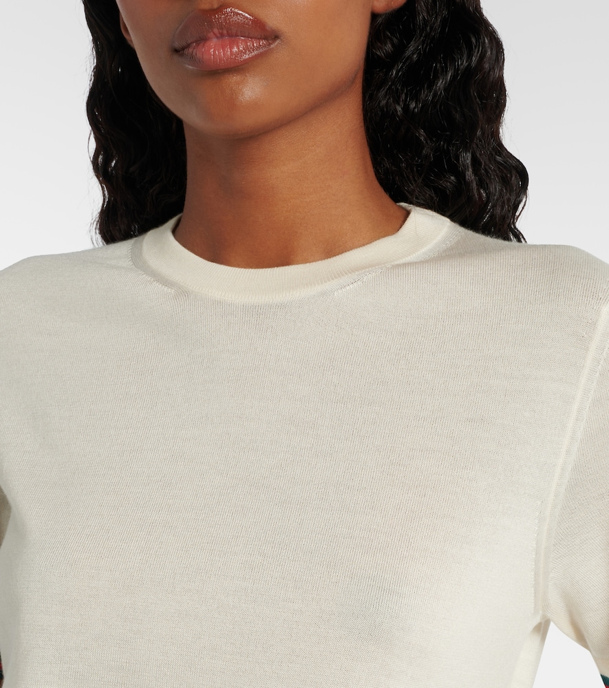  Gucci Gucci Top Aus Kaschmir Und Seide 