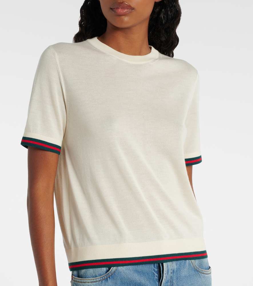  Gucci Gucci Top Aus Kaschmir Und Seide 