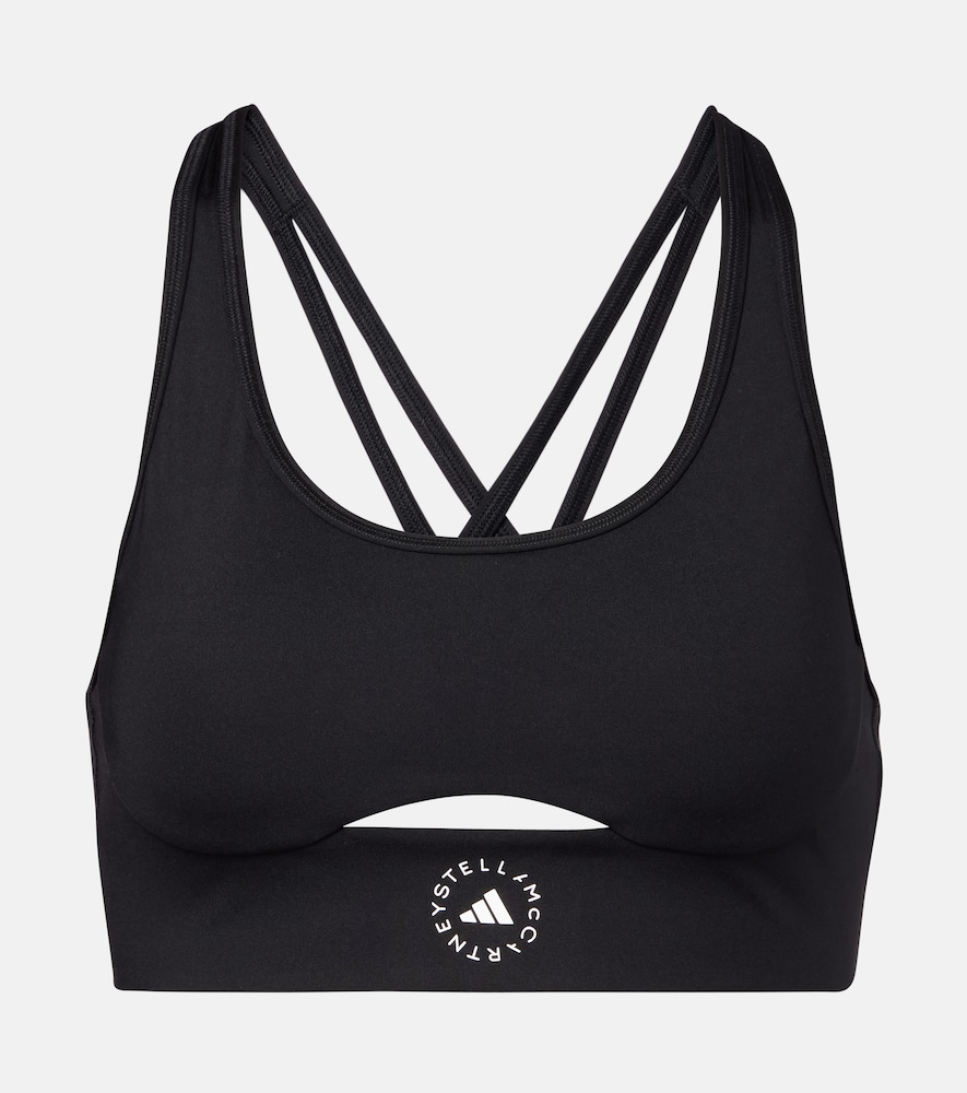 Adidas by Stella McCartney Logo padded sports bra