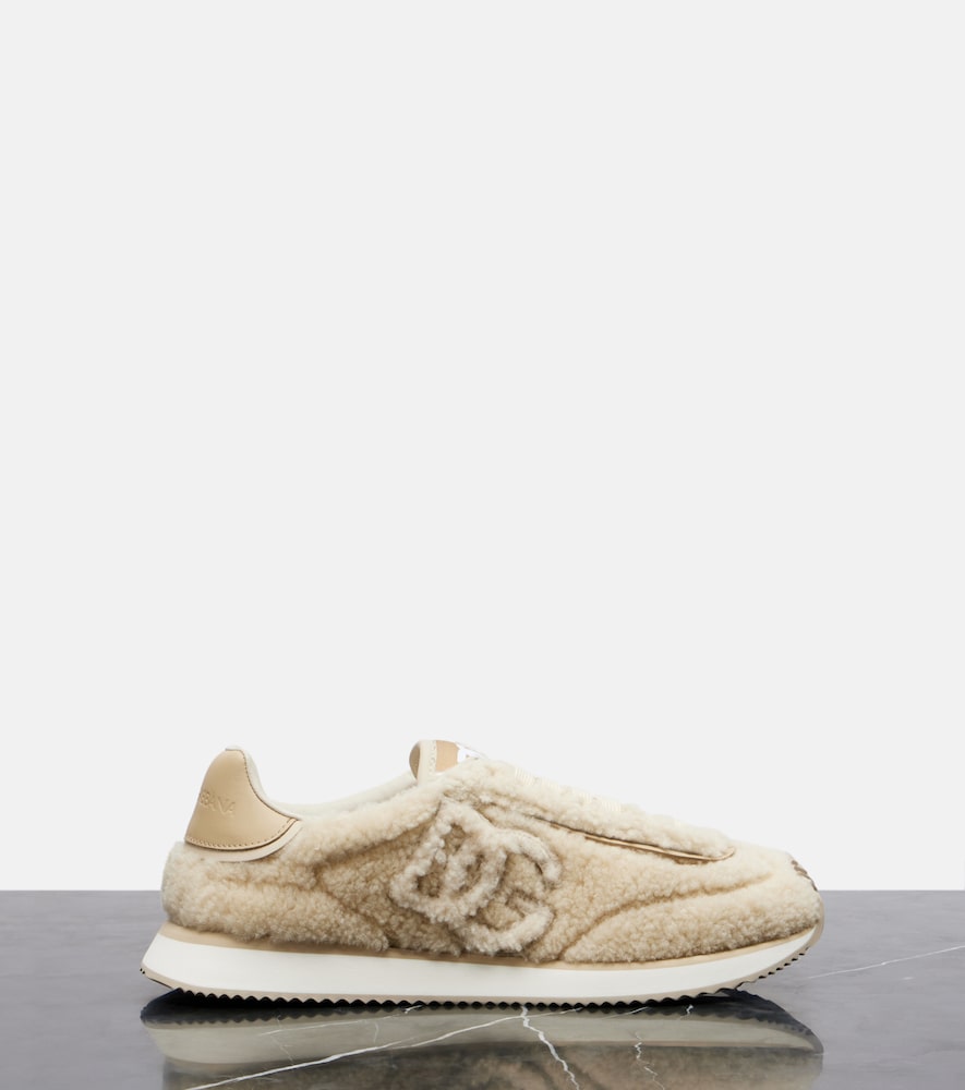  Dolce&gabbana Dolce&gabbana Sneakers Dg Cushion Aus Shearling 